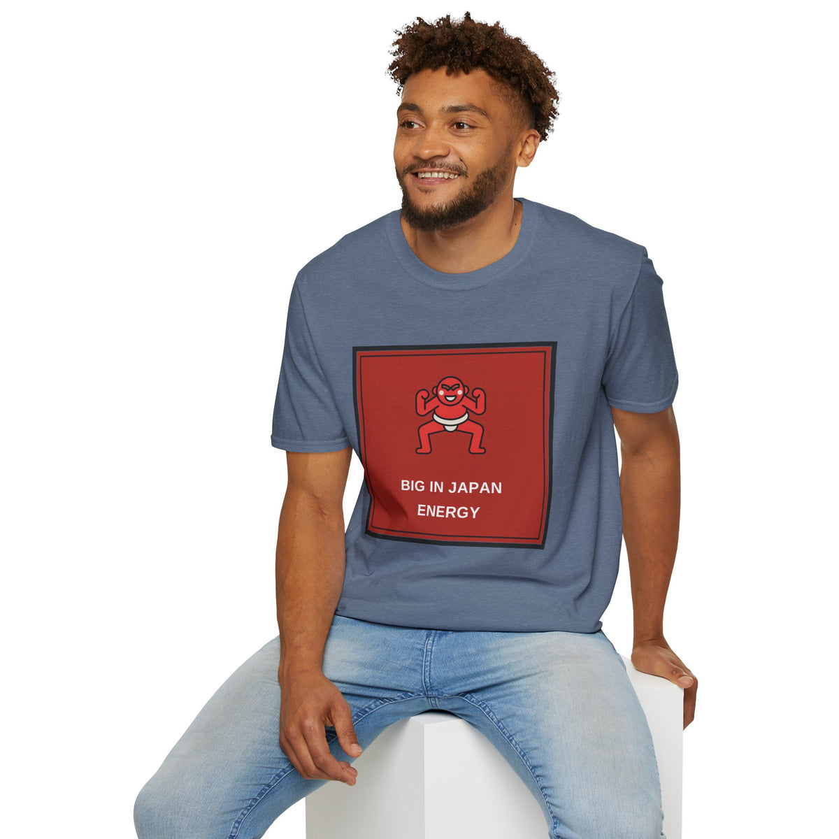 T-Shirt — "Big in Japan Energy" Red Graphic Tee - Trending Now - August 2026