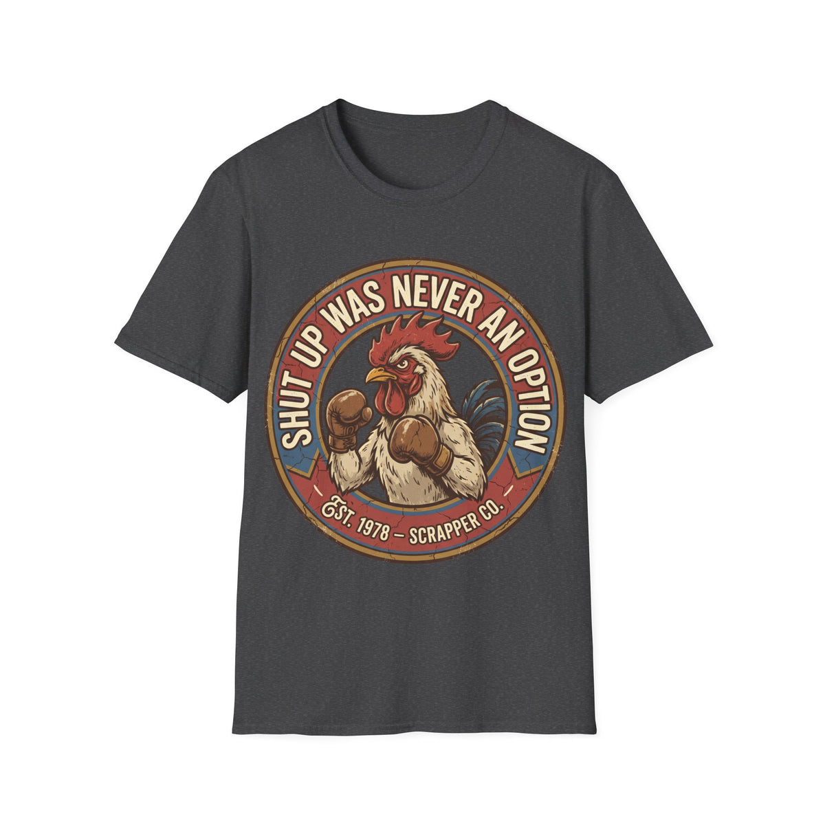 Graphic T-Shirt — “Shut Up Was Never an Option” Funny Retro Cowgirl Tee - Trending Now - September 2026