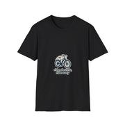 Ride Electric Ride Easy E-Bike Tee - Cute Minimalist Bicycle Graphic T-Shirt - Trending Now - September 2026