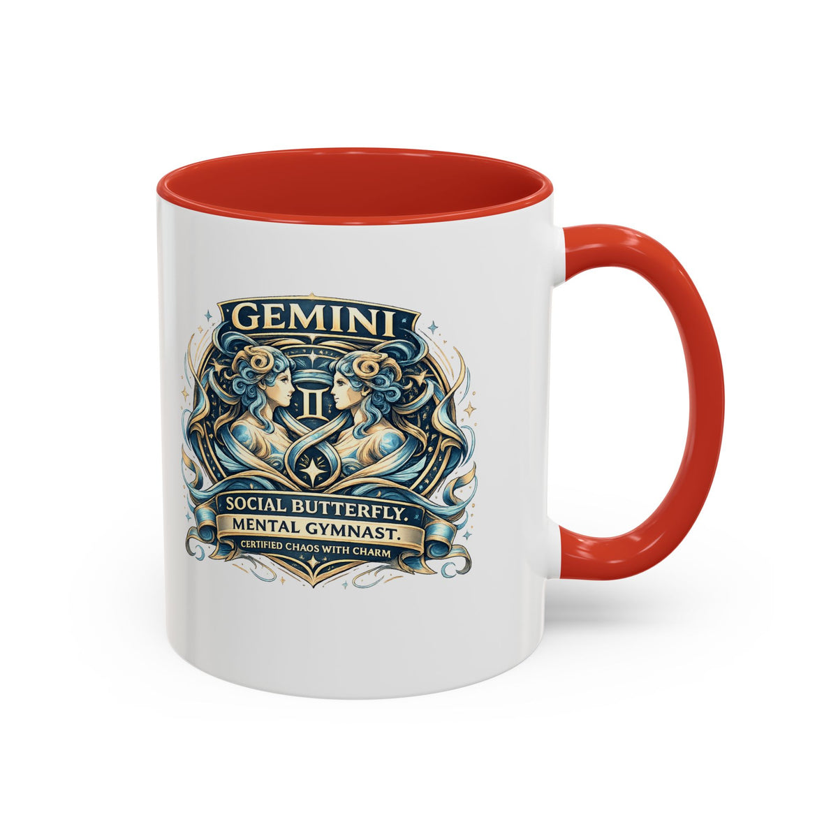 Zodiac  Gemini Accent Coffee Mug