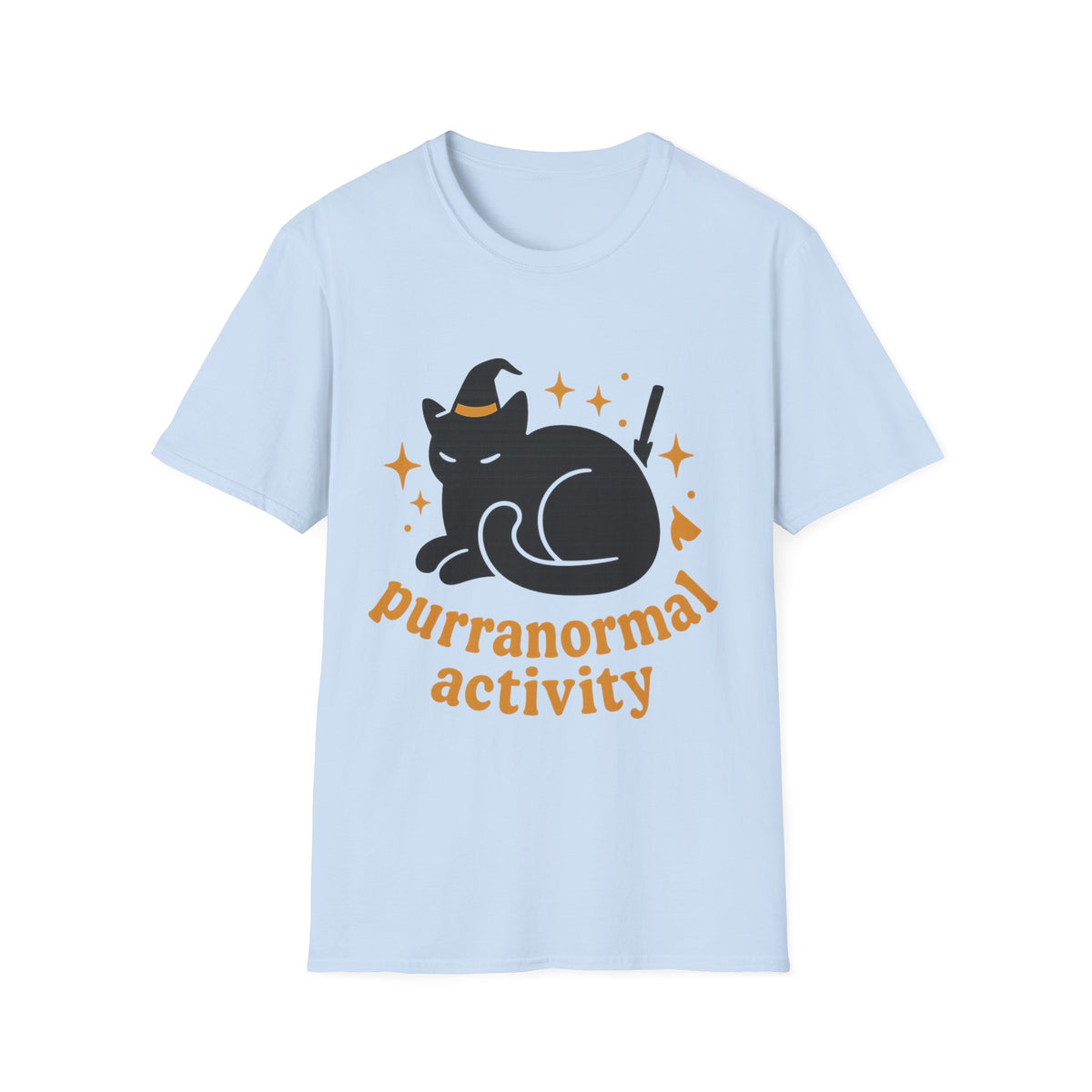 Paranormal Activity Circle T-Shirt — Cute Retro Ghost & Stars Tee - Trending Now - August 2026