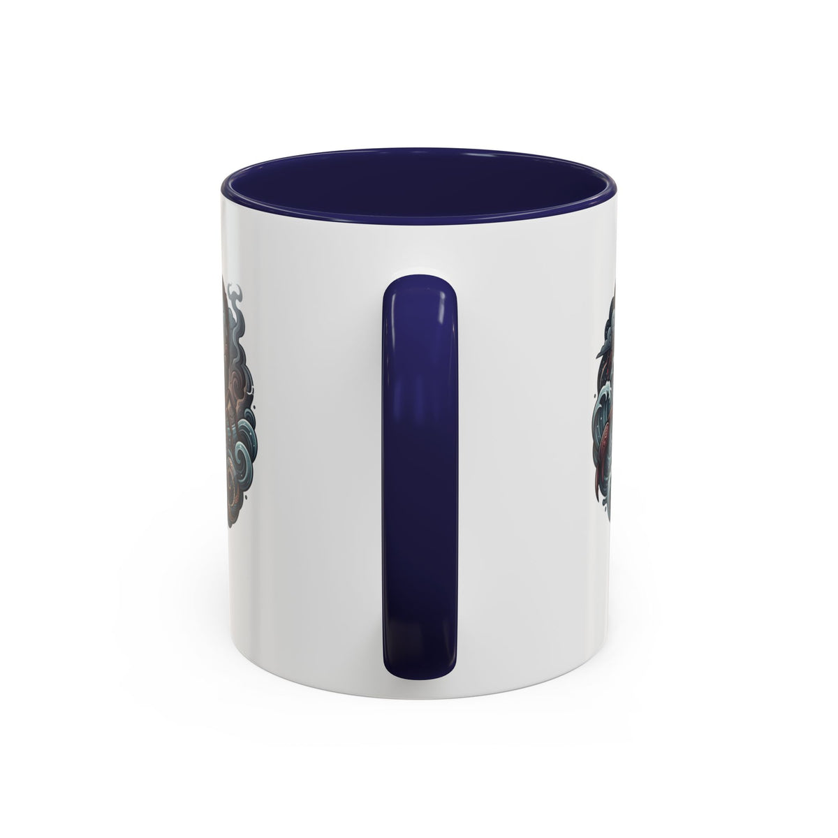 Scorpion Ocean Accent Coffee Mug – Nautical Tattoo-Style