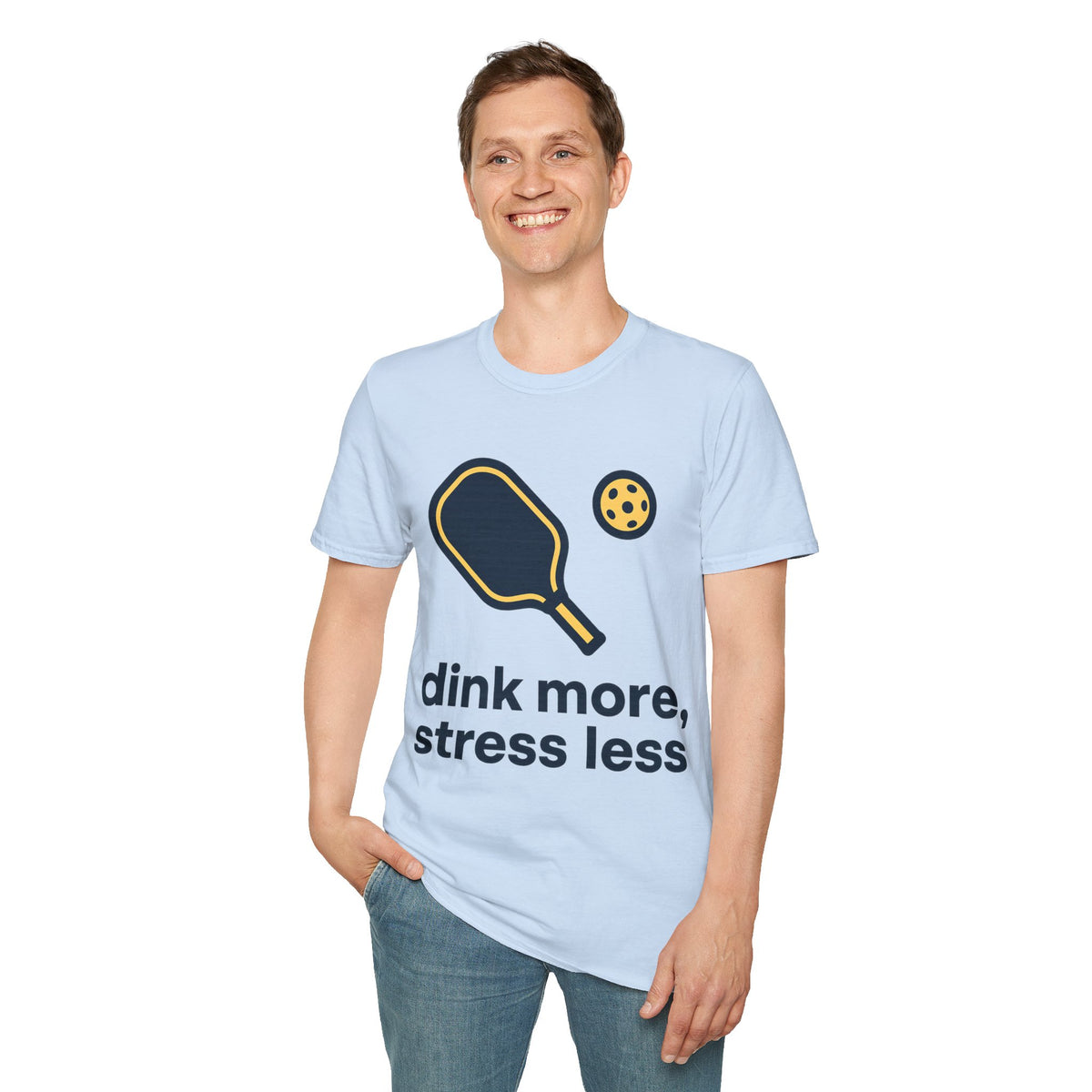 Pickleball Paddle & Ball T‑Shirt — Minimalist Pickleball Player Tee - Trending Now - September 2026
