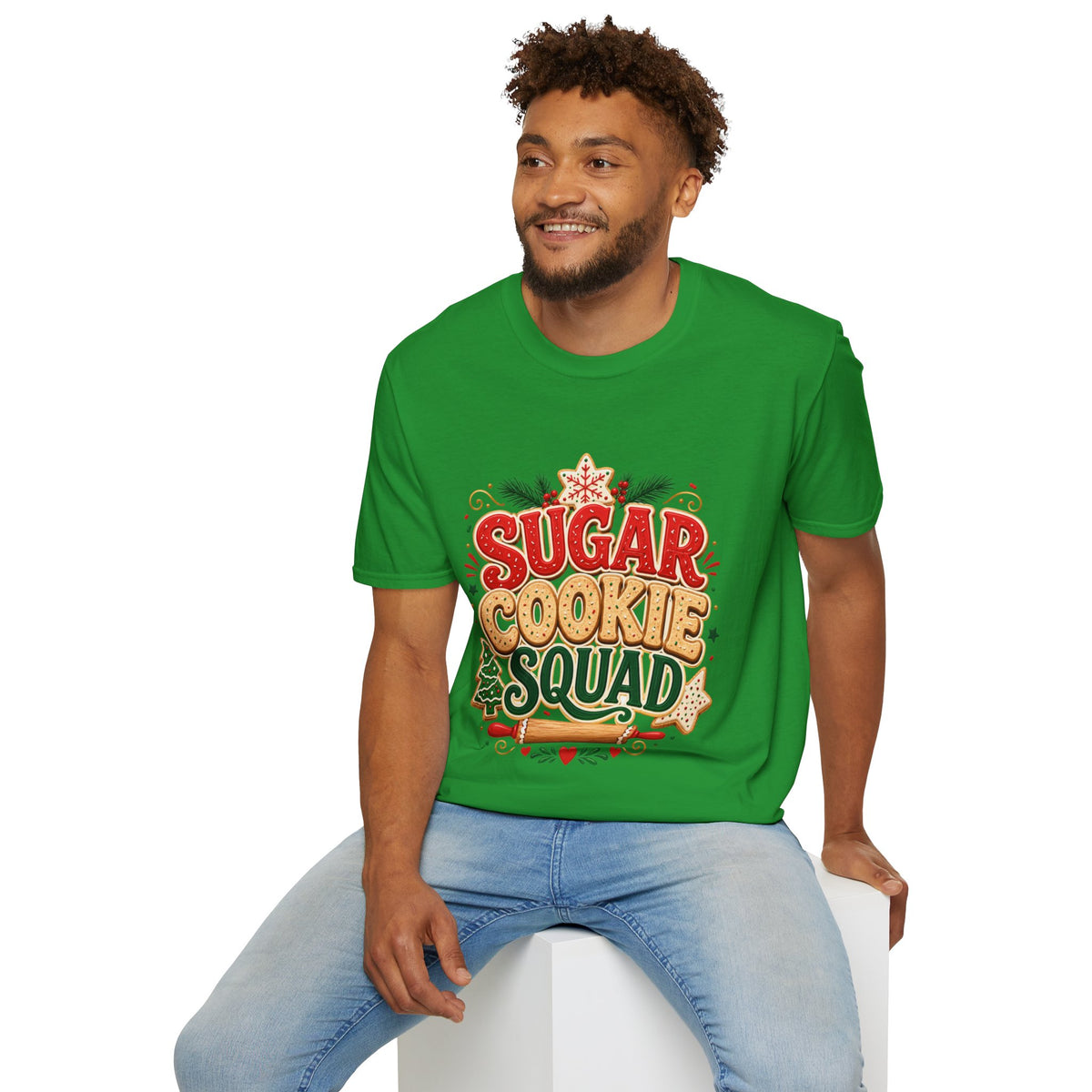 Sugar Cookie Squad T-Shirt — Festive Holiday Baking Graphic Tee