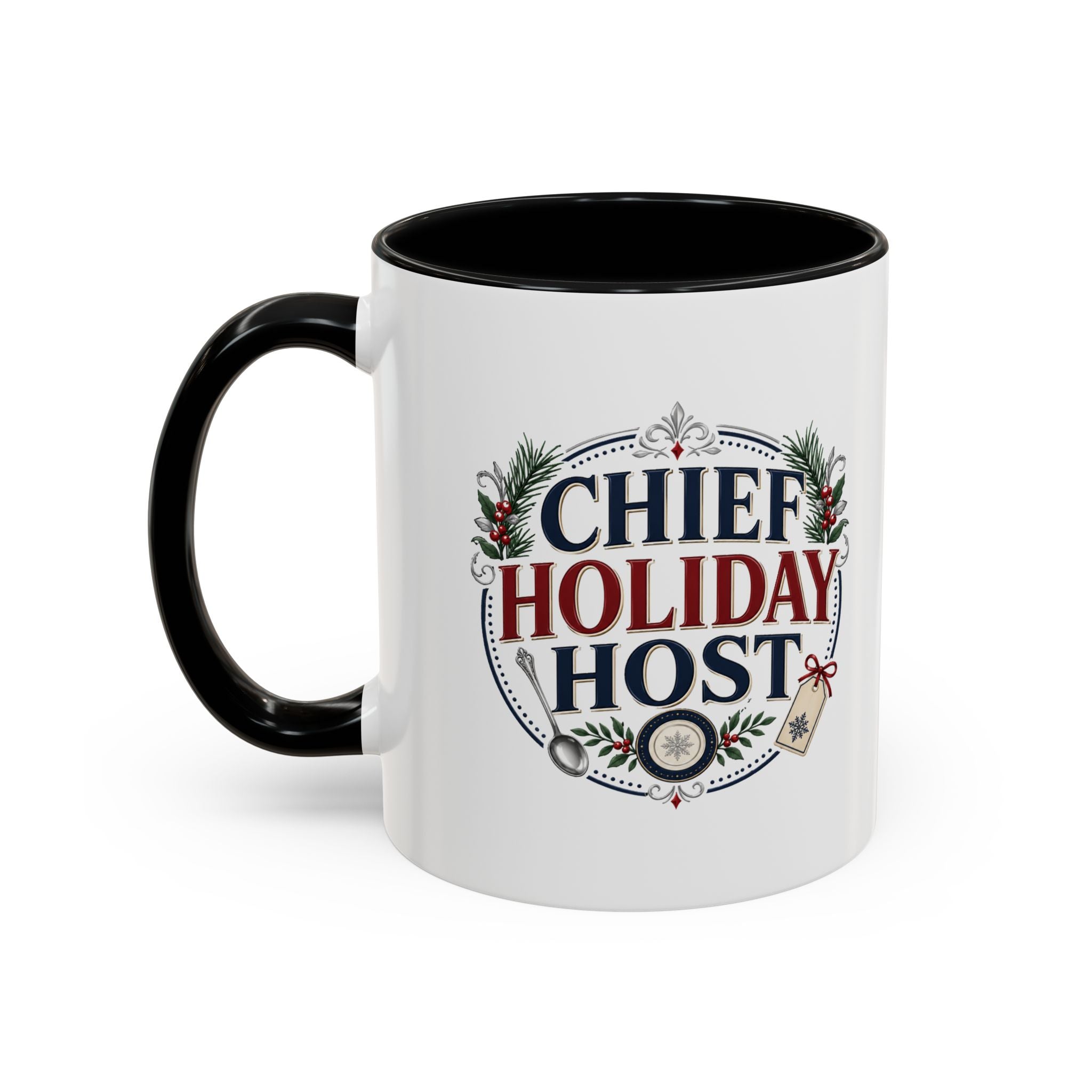 Christmas Chief Holiday Host Coffee Mug — Festive Christmas Morning Gift