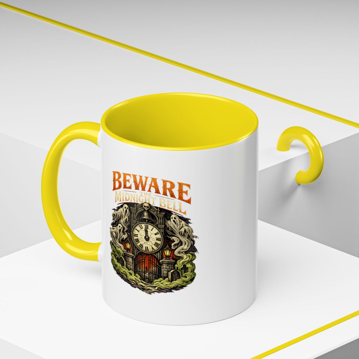 Halloween Beware Accent Coffee Mug