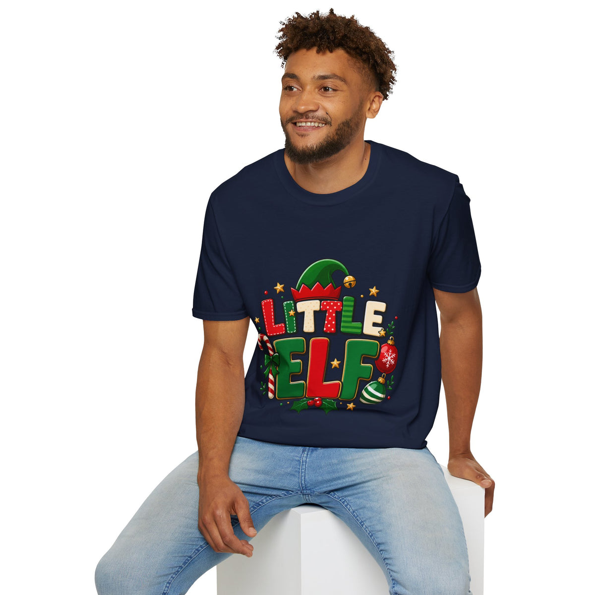 Little Elf Christmas T-Shirt — Cute Holiday Kids/Family Elf Tee
