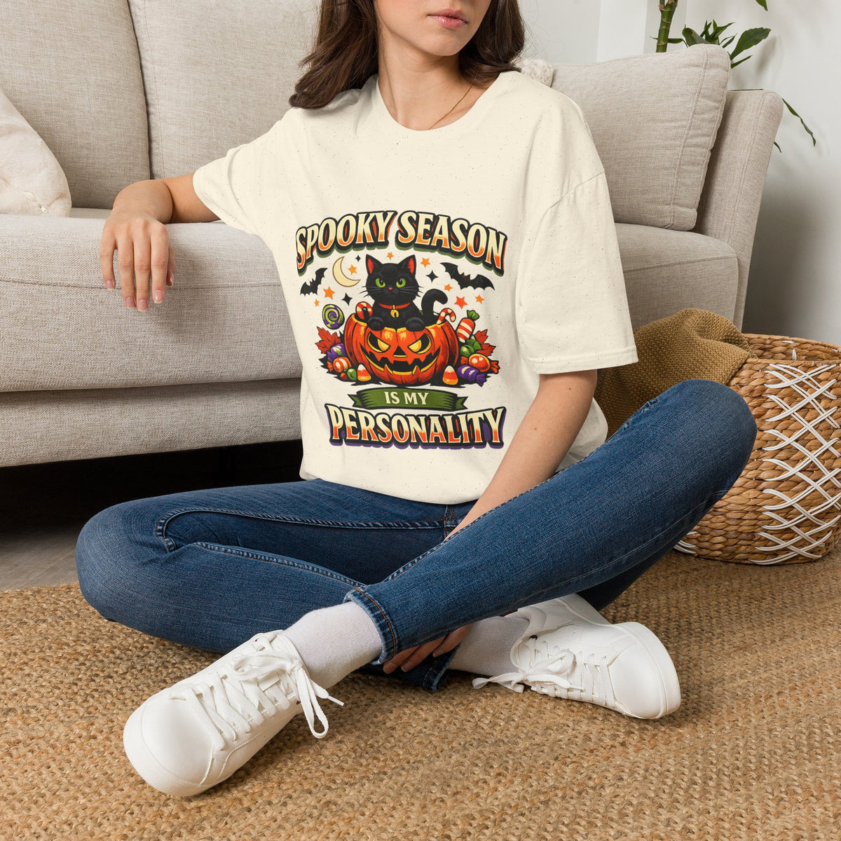 Halloween Spooky Season Unisex Softstyle T-Shirt