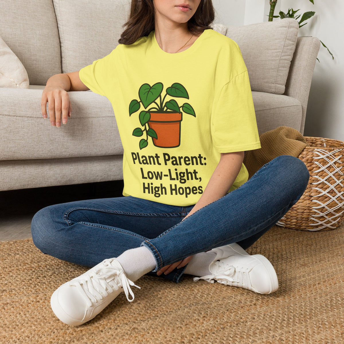 Plant Lover T‑Shirt — Potted Heart Leaf Graphic Tee - Trending Now - August 2026
