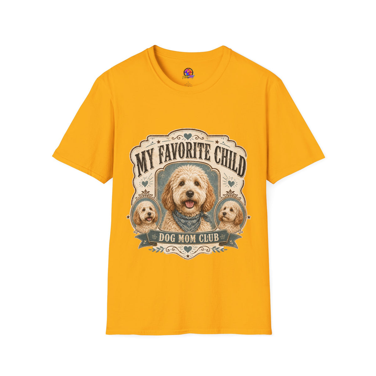 My Favorite Child Dog Mom T-Shirt — Cute Pet Lover Tee