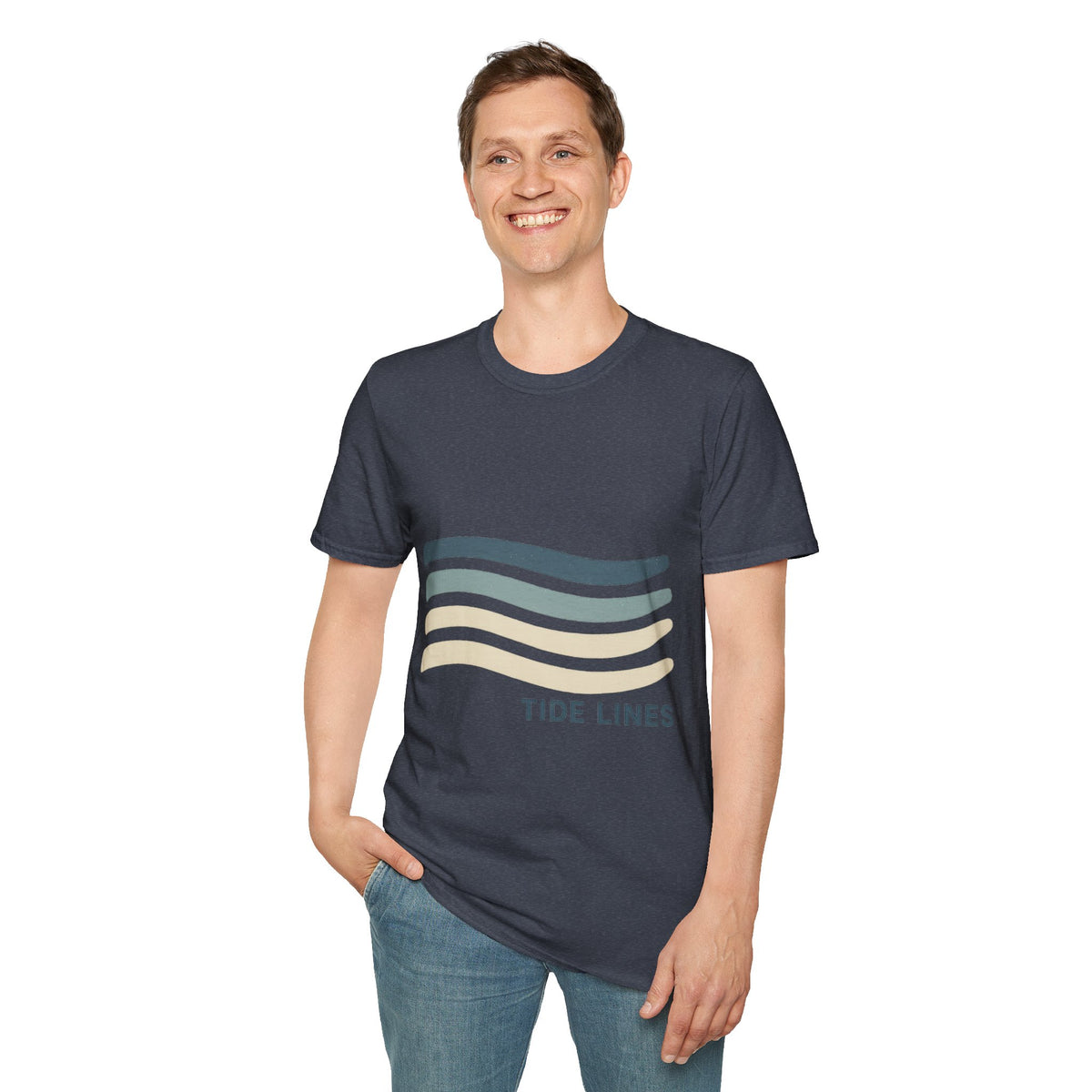 Retro Ocean Wave Aesthetic Graphic Tee - Trending Now - September 2026
