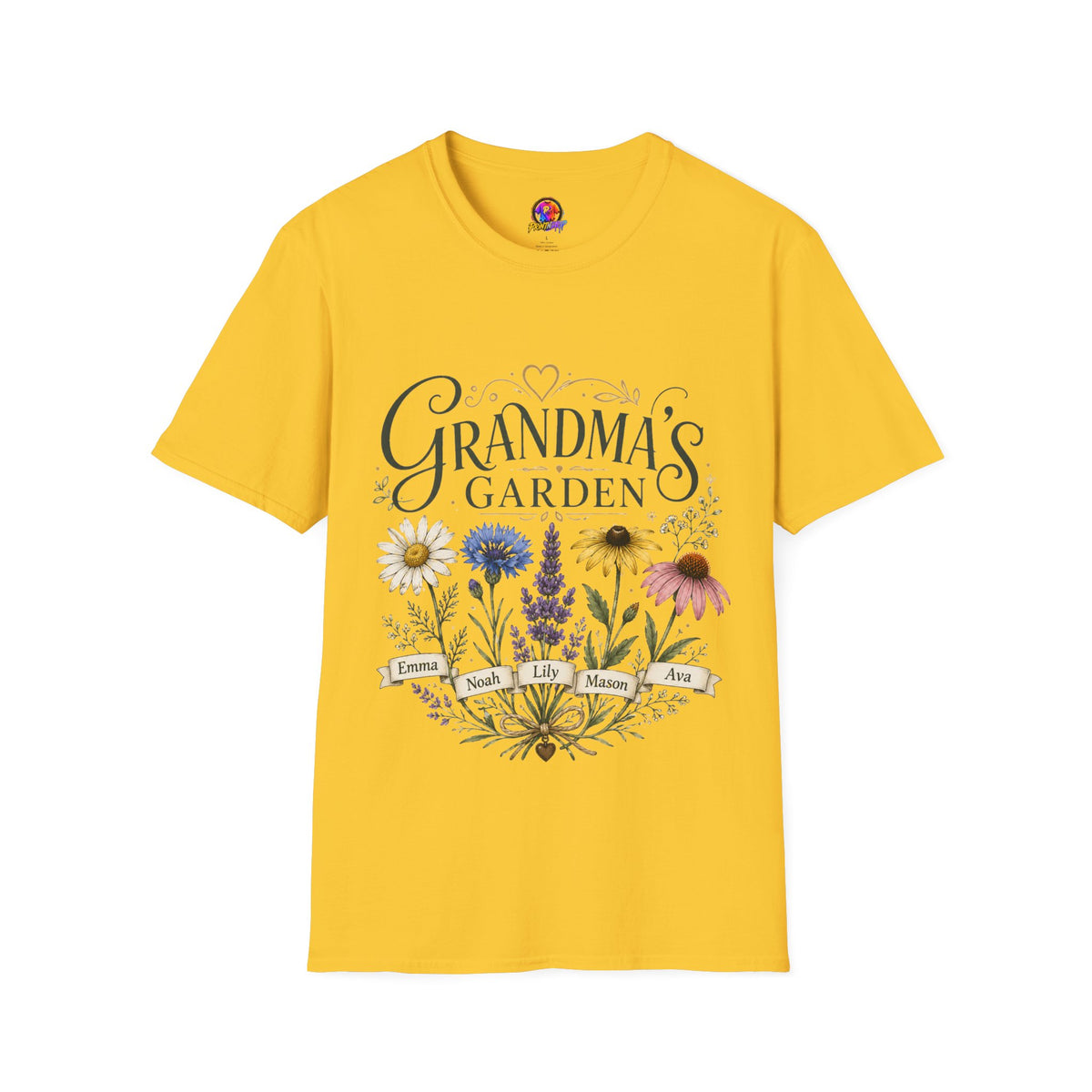 Grandma's Garden T-Shirt — Floral ‘Grandma’s Garden’ Gift Tee