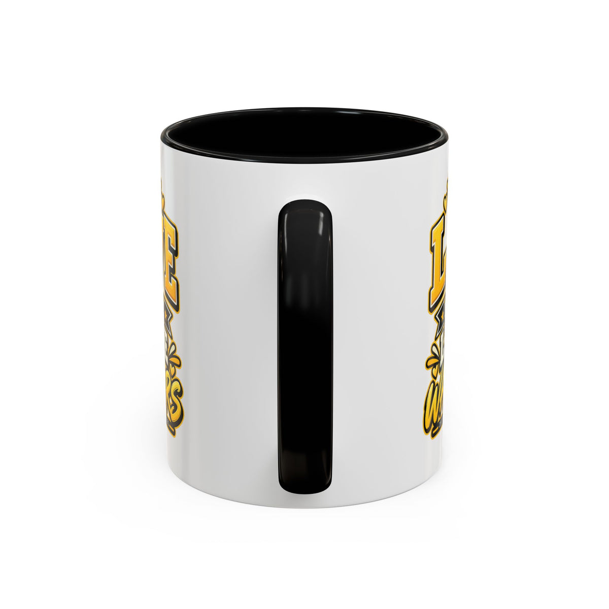 Coffee Mug — "Love for the Little Warriors" Childhood Cancer Awareness Accent Mug