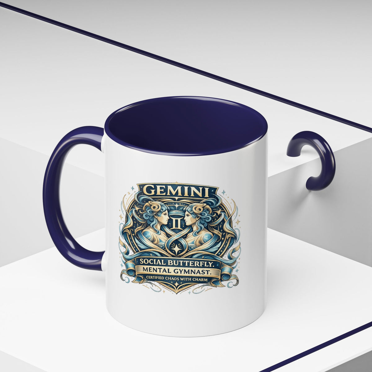 Zodiac  Gemini Accent Coffee Mug