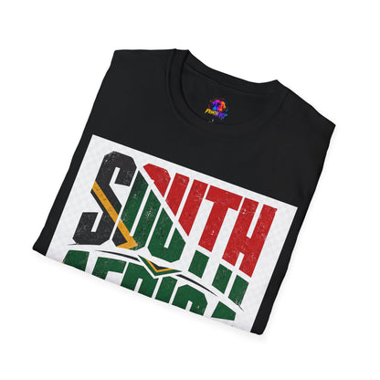 South Africa Soccer T-Shirt — Vintage Flag Football Fan Tee