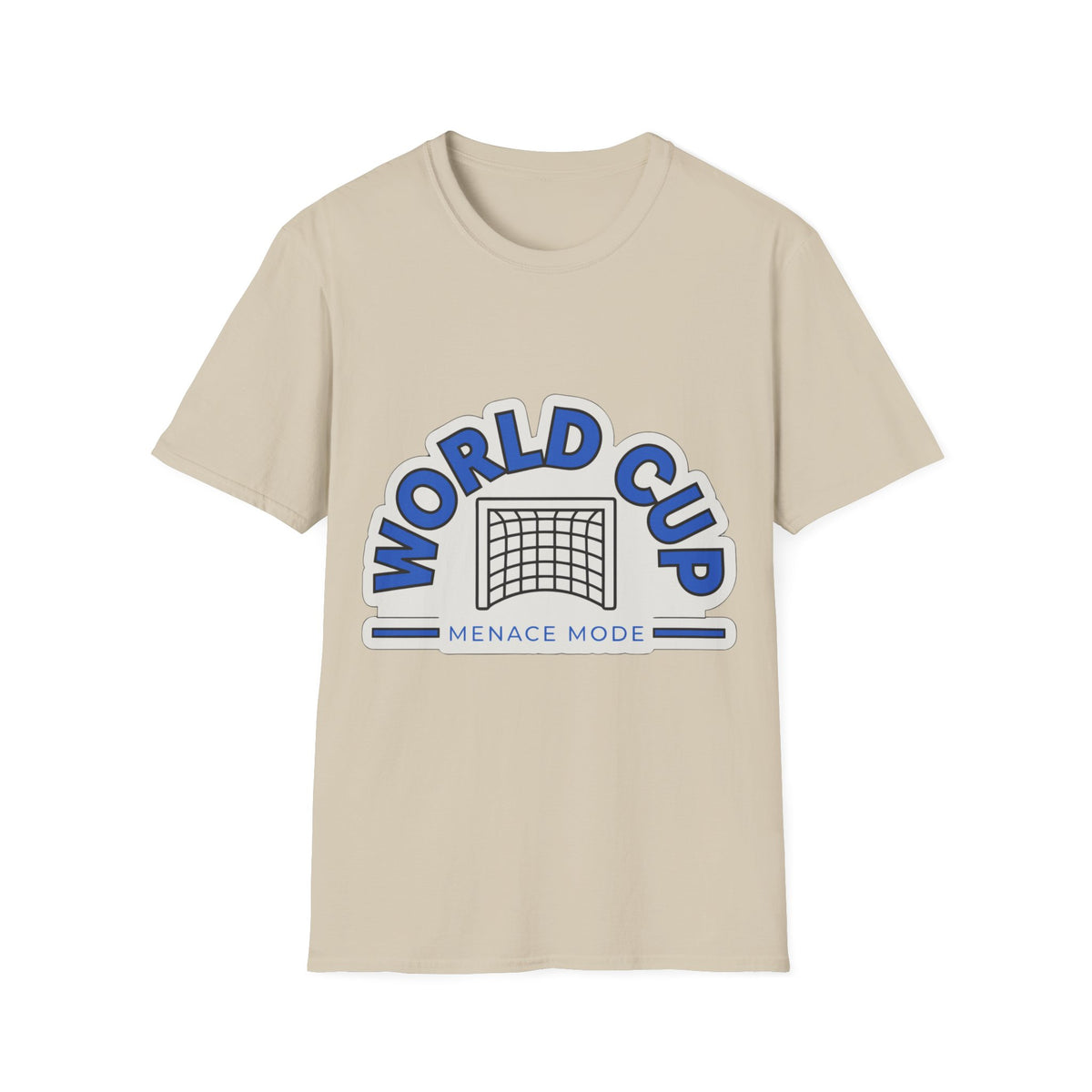 World Cup Soccer T‑Shirt — 'Menace Mode' Retro Goal Graphic - Trending Now - August 2026