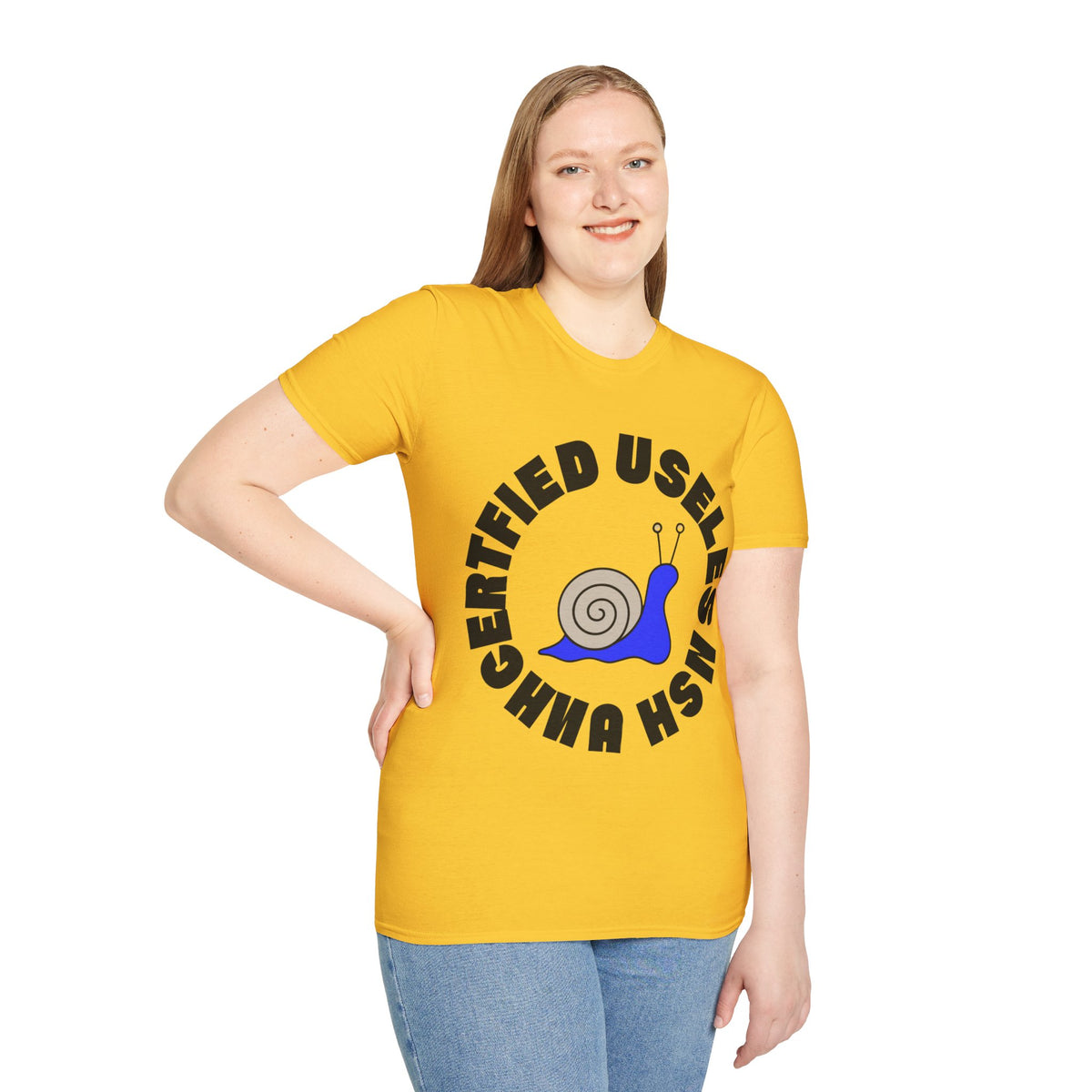 Certified Useless Snail T-Shirt — Funny Cute Graphic Tee for Sarcastic Gifts - Trending Now - August 2026