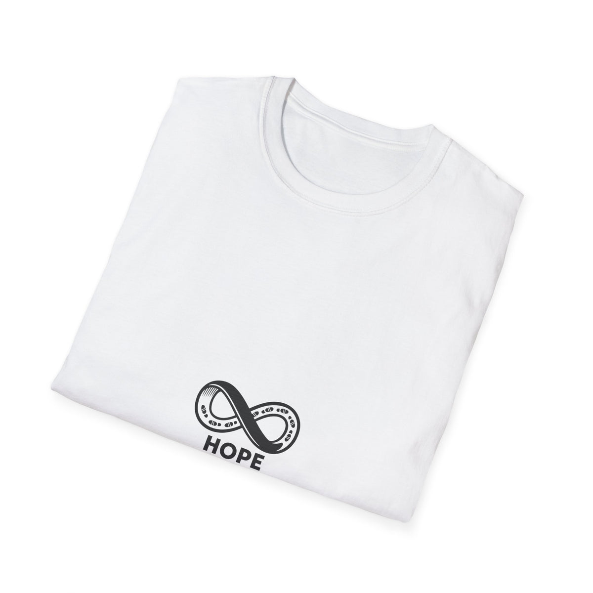 Hope Knows No Finish Line T-Shirt — Infinity Ribbon Awareness Tee - Trending Now - October 2026