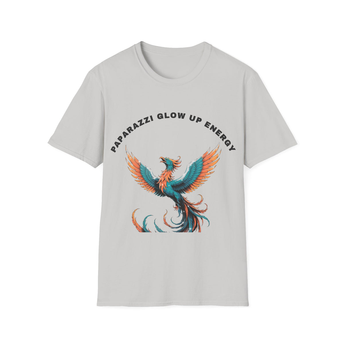Phoenix Graphic T-Shirt — "Paparazzi Glow Up Energy" Inspirational Casual Tee - Trending Now - September 2026