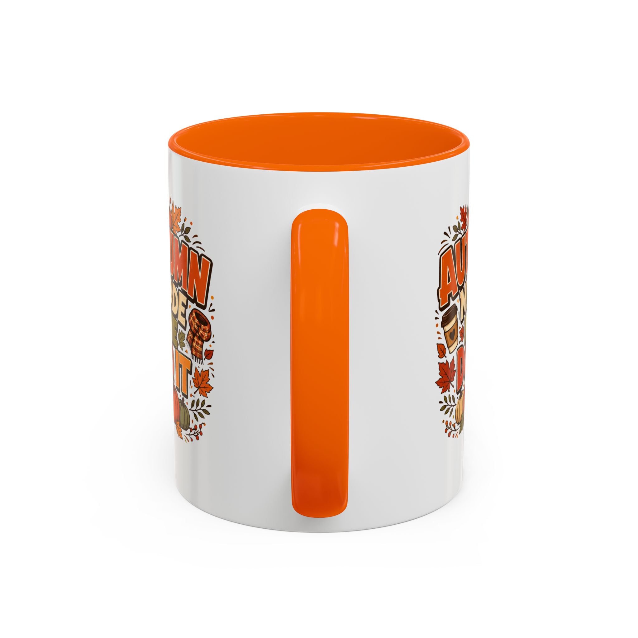 Thanksgiving Mug Autumn Made Me Do It Coffee Mug