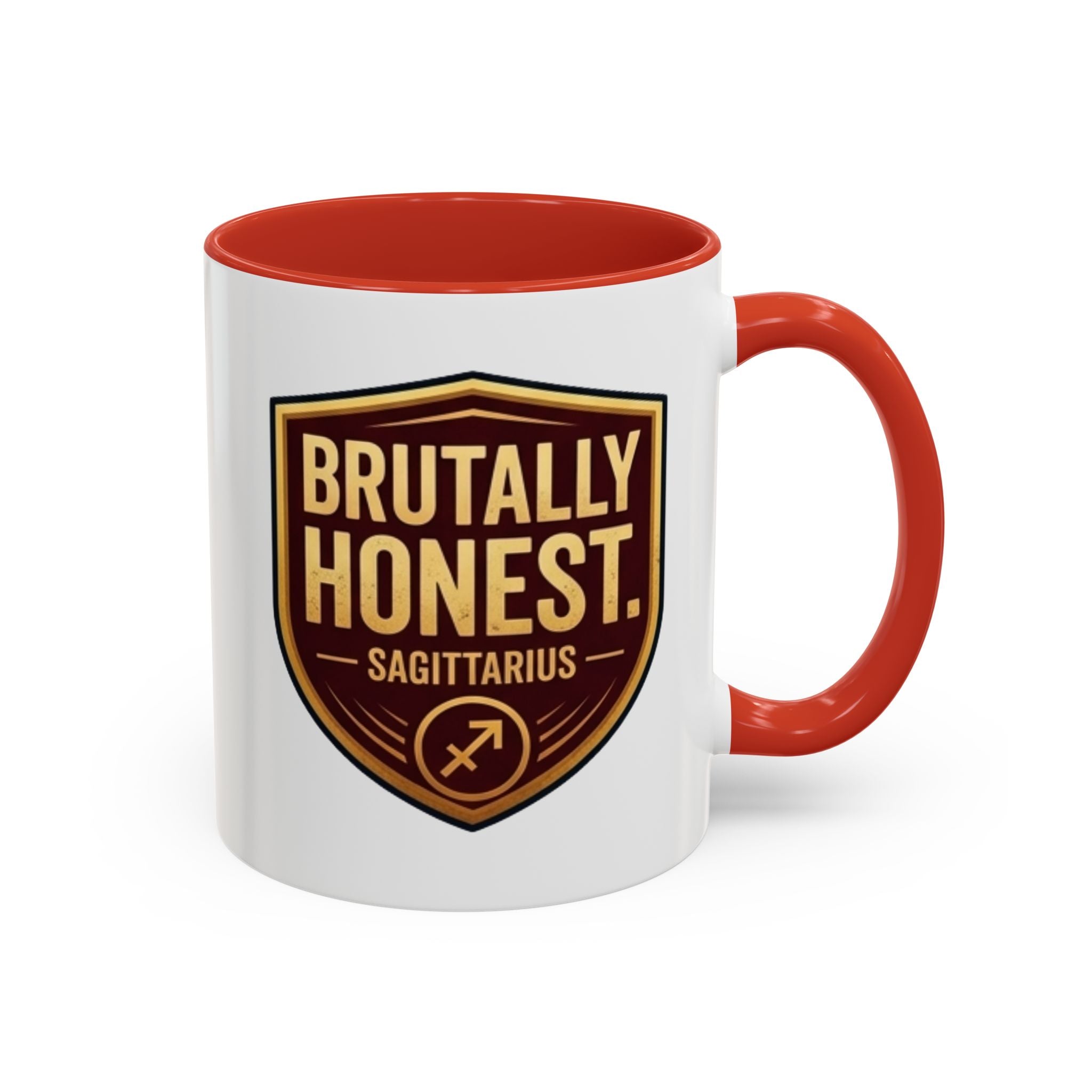 Sagittarius Coffee Mug - "Brutally Honest" Zodiac Accent Mug (11/15oz)