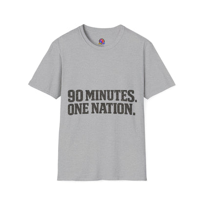 FIFA World Cup 2026 90 Minutes. One Nation. T-Shirt — Patriotic Soccer/Fans Tee