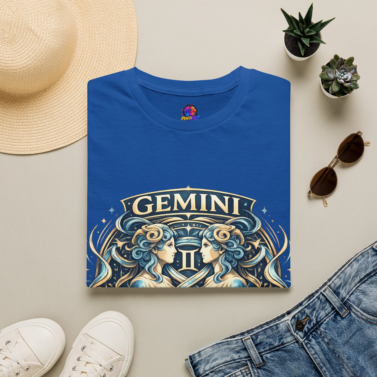 Zodiac  Gemini Unisex Softstyle T-Shirt