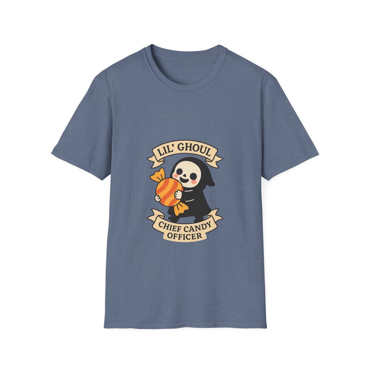 T-Shirt — 'Lil' Ghoul' Trick-or-Treat Candy Officer Halloween Tee - Trending Now - October 2026