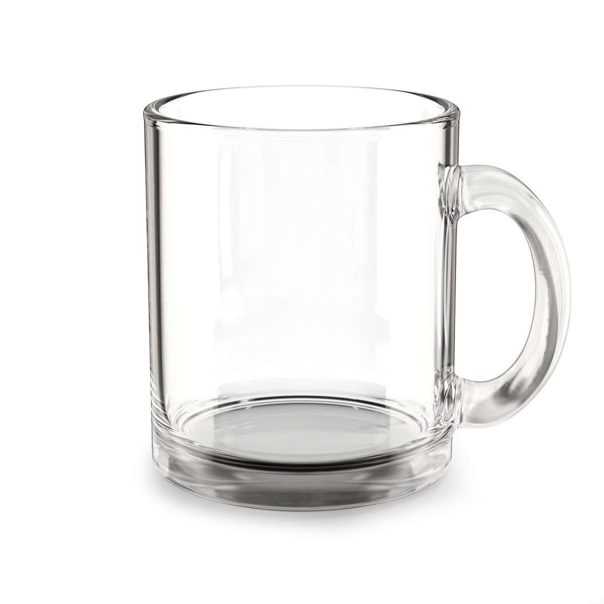 Glass Mug, 10oz Milo Bailey Dog Dad Mom Glass Mug, 10oz