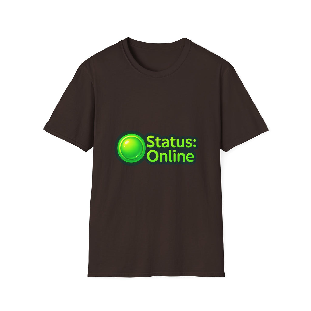 Status Online T-Shirt — Green Online Status Icon Tee - Trending Now - October 2026