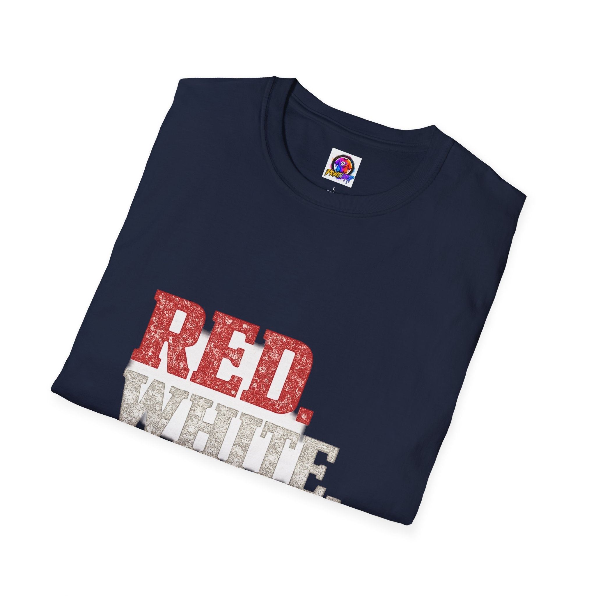 USA Patriotic 'Red. White. Go.' T-Shirt — 4th of July Independence Day Tee