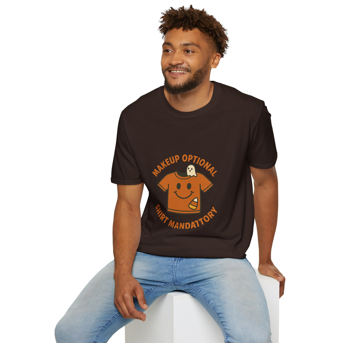 Cute Gingerbread 'Baked Optional, Plant-Based' T-Shirt - Trending Now - October 2026