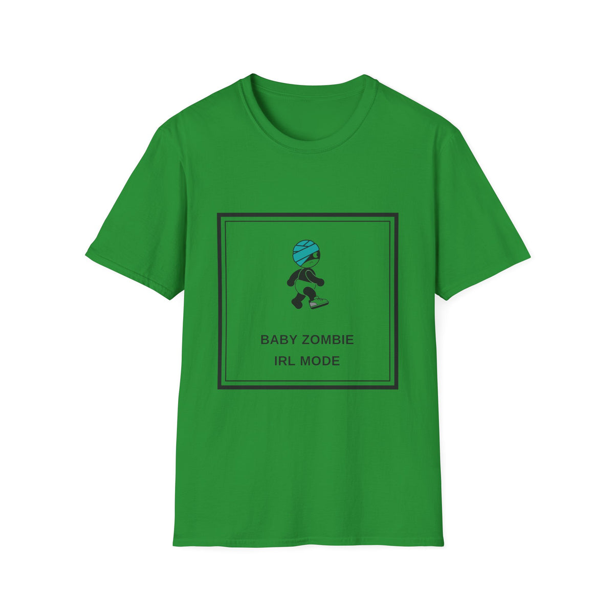 Baby Zombie T-Shirt — 'Baby Zombie IRL Mode' Cute Cartoon Graphic Tee - Trending Now - August 2026