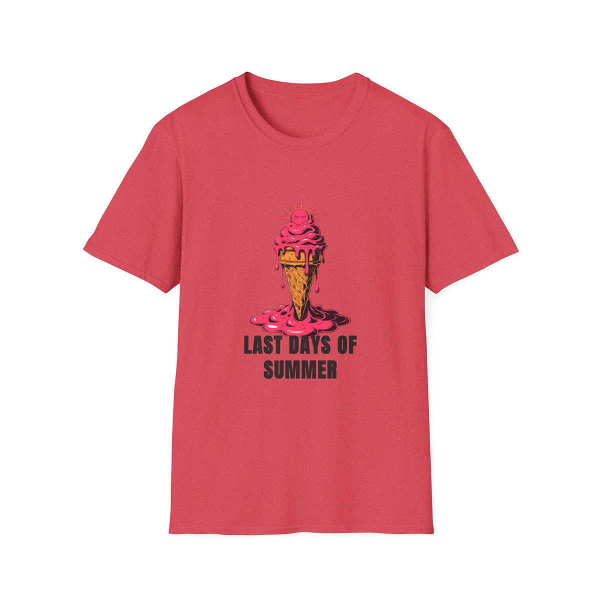 Ice Cream Melt T-Shirt — "Last Days of Summer" Graphic Tee - Trending Now - August 2026