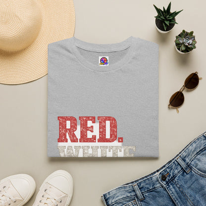 USA Patriotic 'Red. White. Go.' T-Shirt — 4th of July Independence Day Tee
