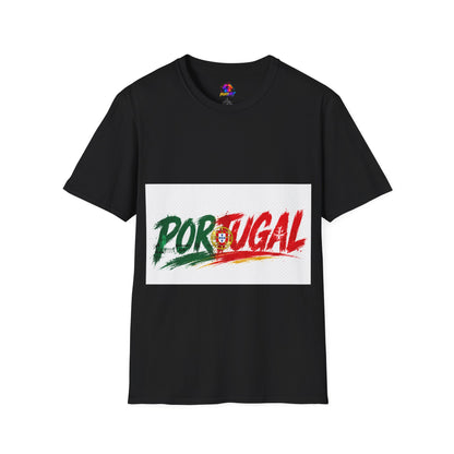 Portugal Flag Script T-Shirt — Portuguese Pride Tee