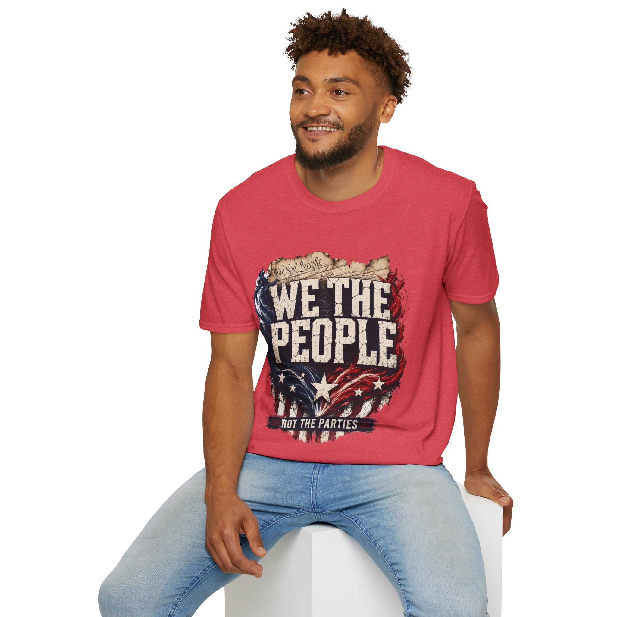 We The People T‑Shirt — Patriotic Americana Tee with ‘We The People’ Design