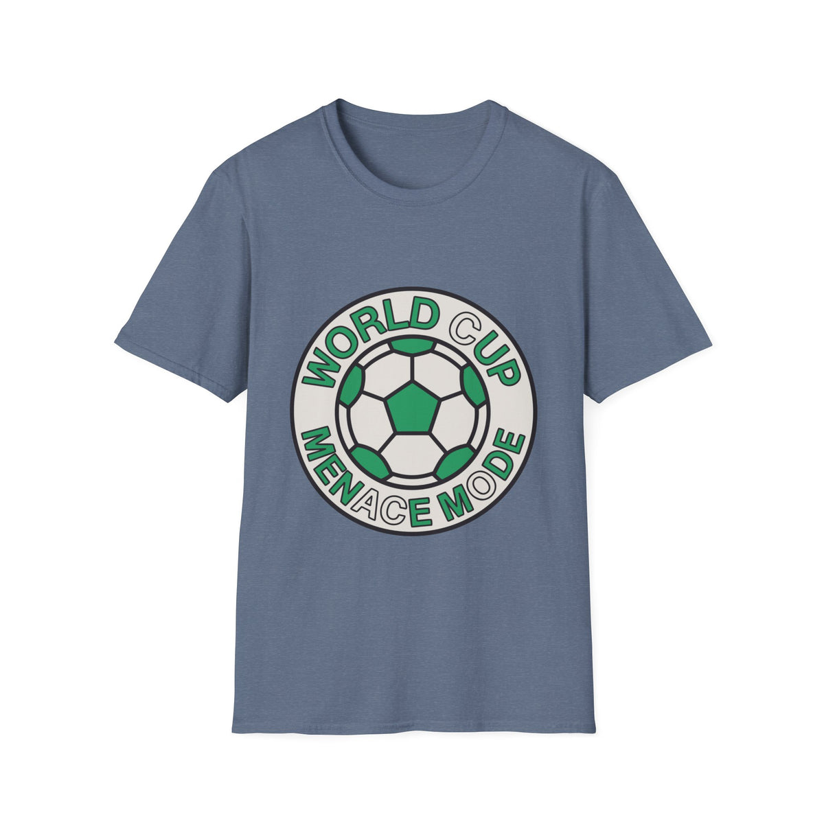 World Cup Menace Mode T-Shirt — Soccer Fan Graphic Tee - Trending Now - August 2026