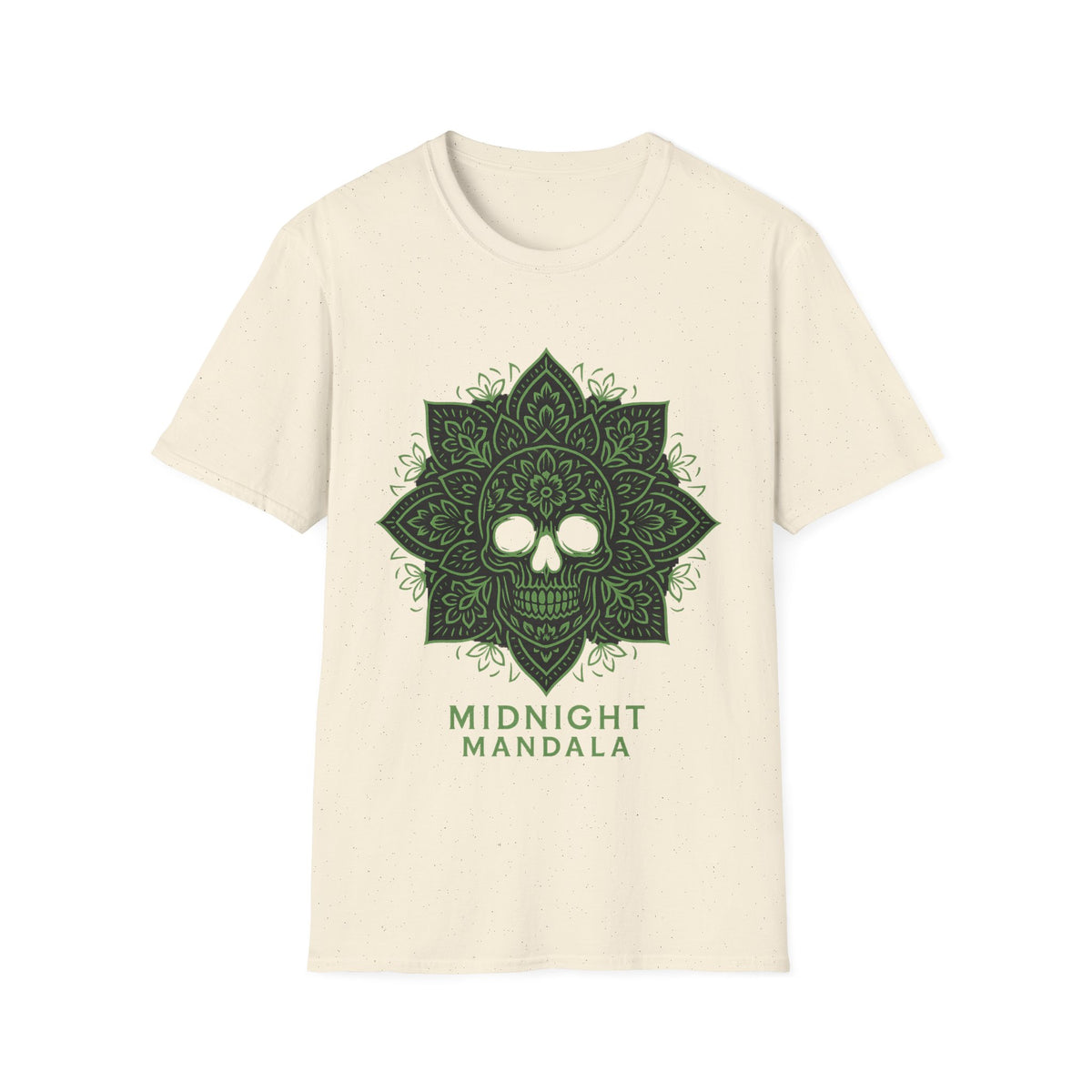 Mandala Skull T-Shirt — Midnight Mandala Floral Skull Tee - Trending Now - August 2026