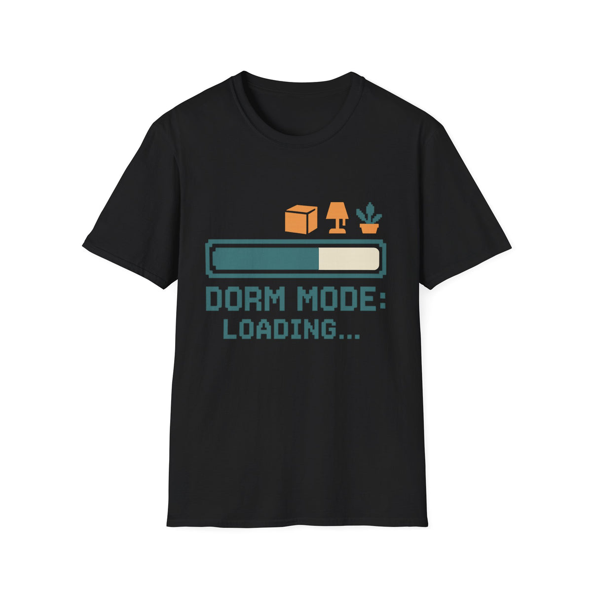Dorm Mode Loading T‑Shirt — Funny Moving/College Moving Tee - Trending Now - August 2026