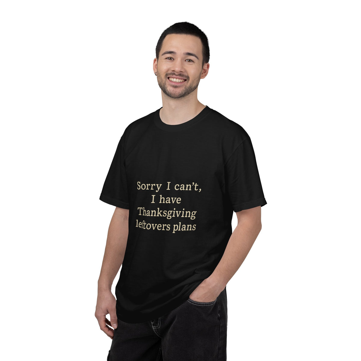 Thanksgiving Leftovers T-Shirt — "Sorry I can't, I have Thanksgiving leftovers plans" Garment-Dyed Tee - Trending Now - October 2026