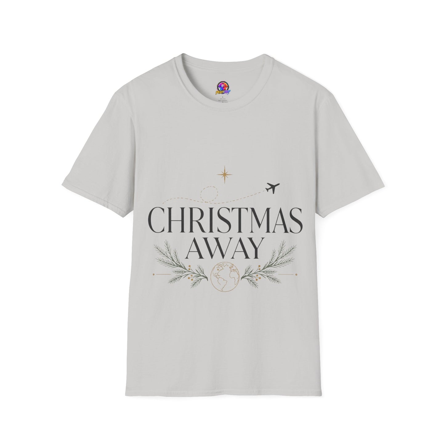 Christmas Away T-Shirt — Holiday Travel Graphic Tee