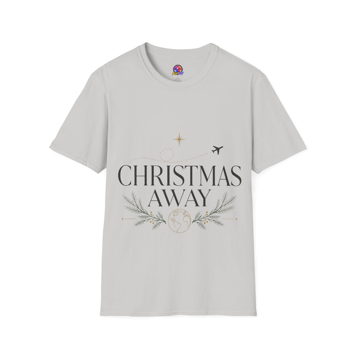 Christmas Away T-Shirt — Holiday Travel Graphic Tee