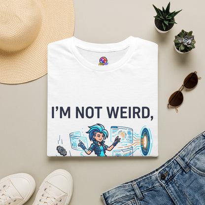 I'm Not Weird I'm Just Ahead Of My Time Aquarius T-Shirt