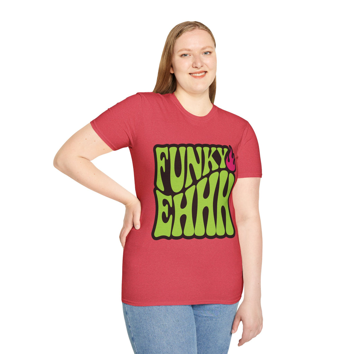 Funky Chili T-Shirt — Retro Psychedelic Green Flame Graphic Tee - Trending Now - August 2026