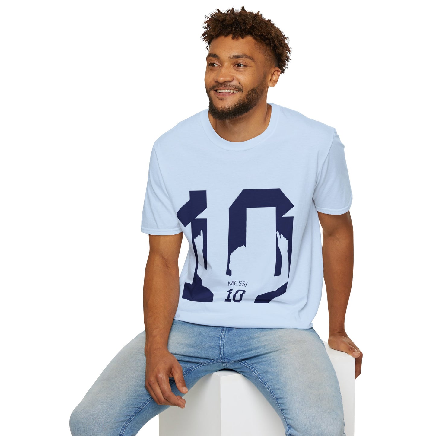 Number 10 Jersey T-Shirt — Retro Athletic Graphic Tee