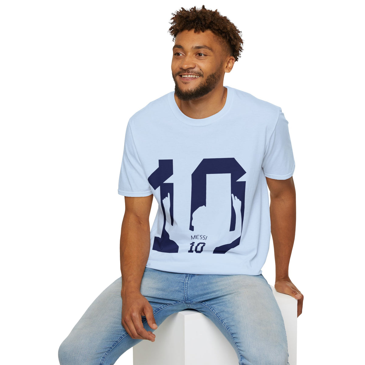 Number 10 Jersey T-Shirt — Retro Athletic Graphic Tee