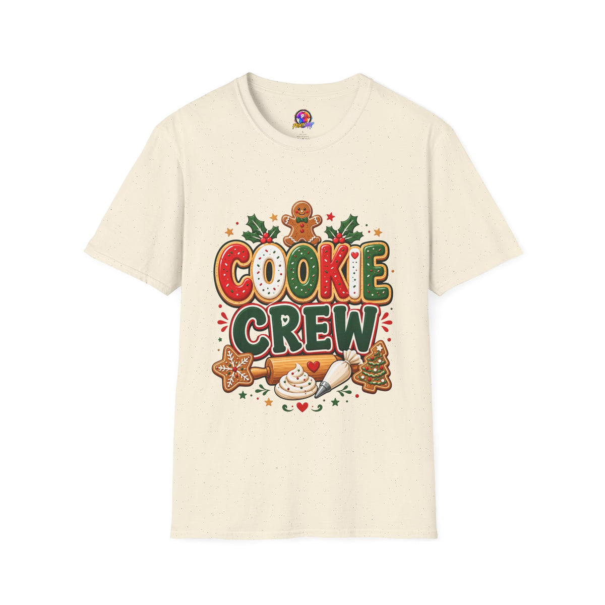 Cookie Crew T-Shirt — Christmas Gingerbread Holiday Tee