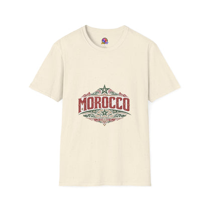 Morocco Vintage Graphic T-Shirt — Retro Travel Tee