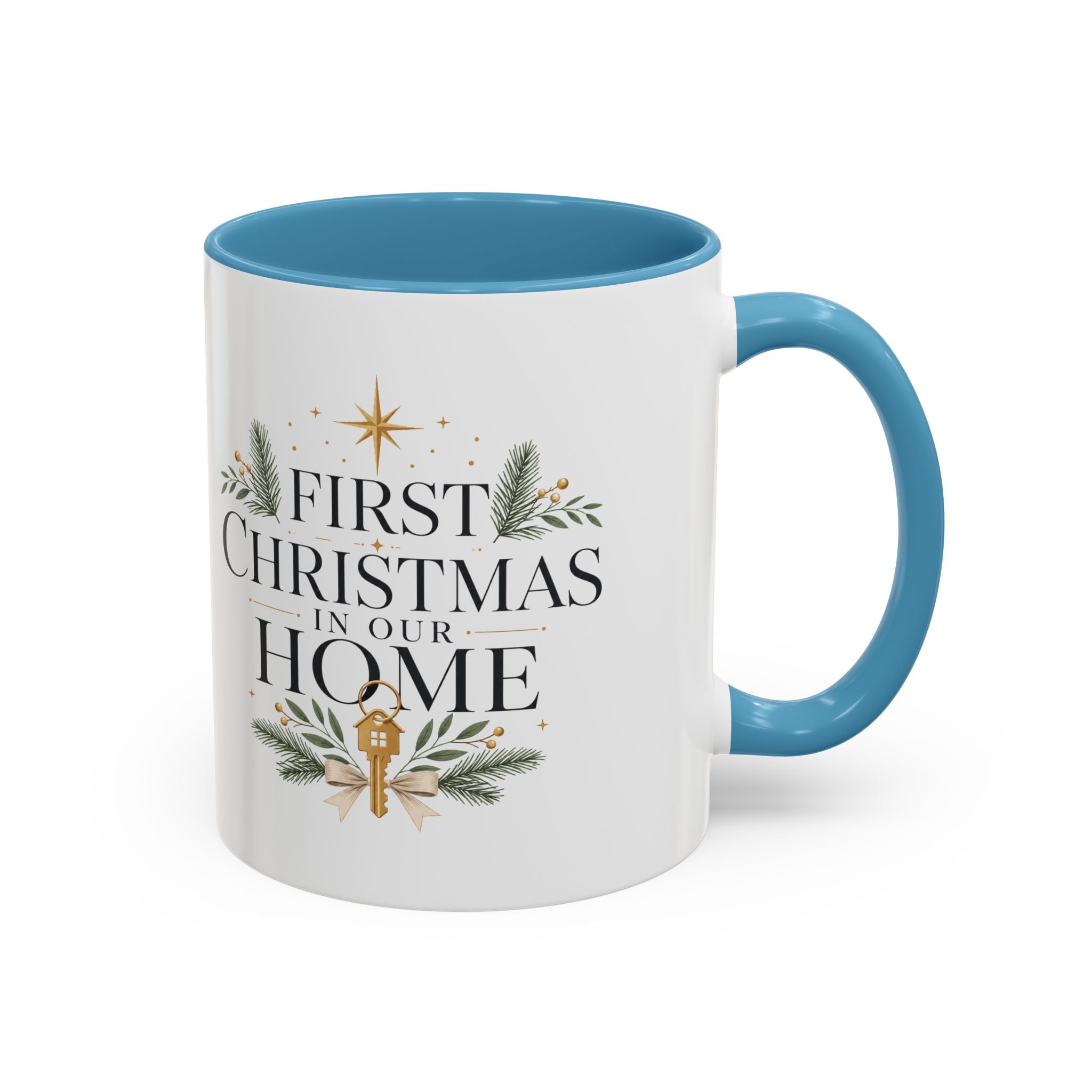 Christmas First Christmas in Our Home Accent Coffee Mug – Holiday Keepsake